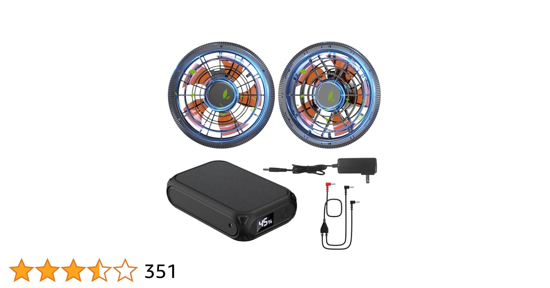 残1【新品】史上最強 43V超高出力 30000mA ファンバッテリーセット Amazon.co.jp: 【2025新登場 史上最強 43V超高出力 30000mAh